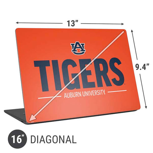 Auburn University Tigers Athletics Universal Laptop 16in (13 x 9.4in) Skin